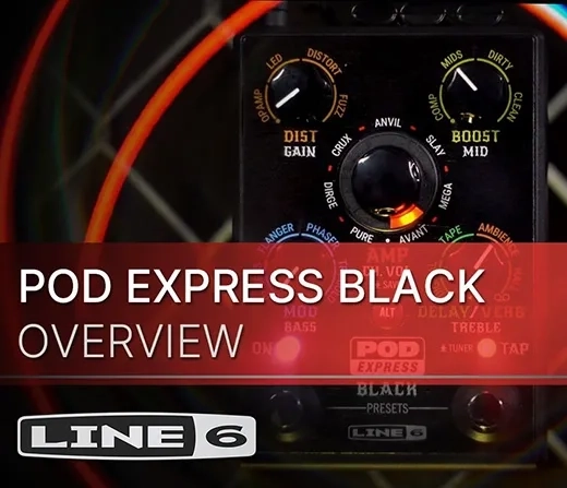 Новинка: Line 6 POD Express Black!
