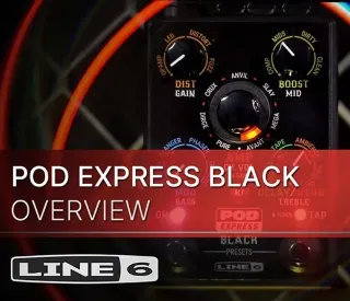 Новинки: Line 6 POD Express Black!