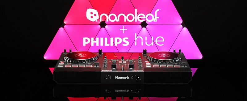 NUMARK Mixstream Pro+ Phillips Hue и Nanoleaf NUMARK Mixstream Pro+ Phillips Hue и Nanoleaf