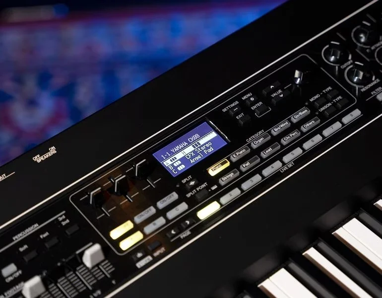 Yamaha CK61 Інтерфейс користувача