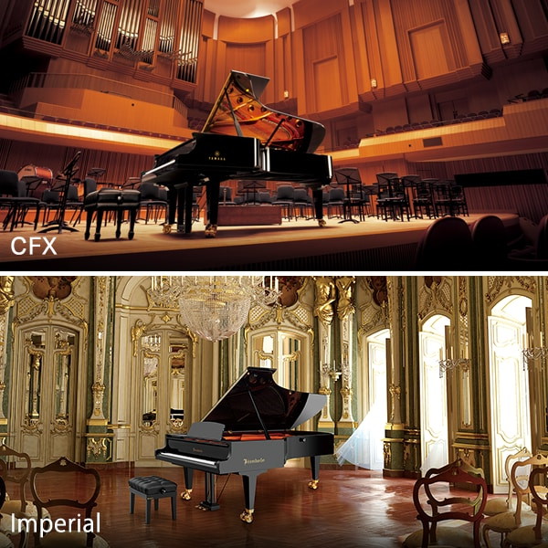 Yamaha CFX і Bösendorfer Imperial