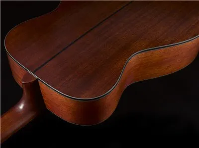 Нижня дека і обічайка з цілісного червоного дерева