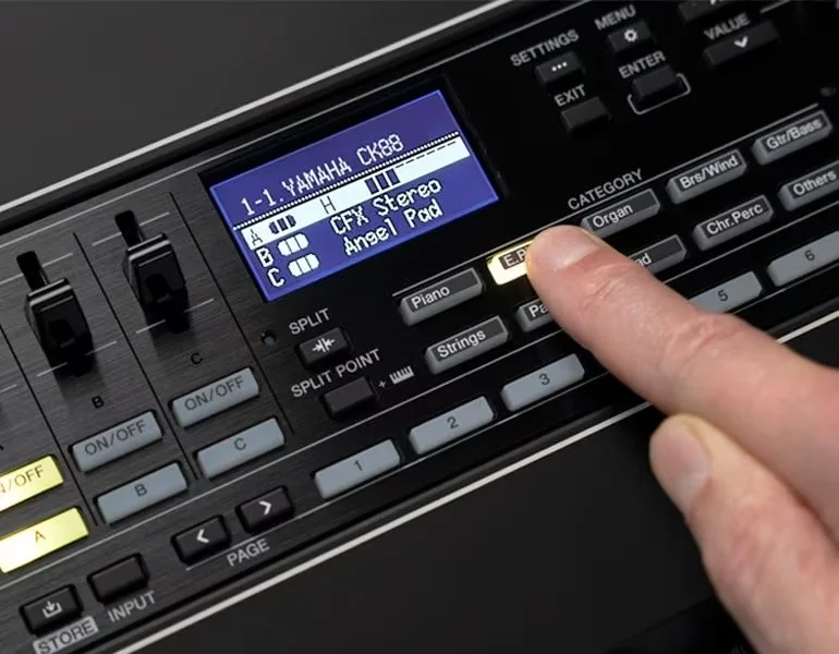 Yamaha CK61 Live Set Yamaha CK61 Live Set
