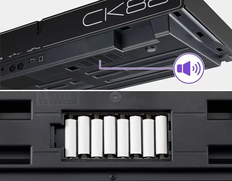 Yamaha CK61 робота від батарей Yamaha CK61 робота від батарей