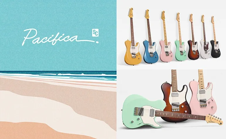 Естетика Yamaha Pacifica SC Standard Plus Естетика Yamaha Pacifica SC Standard Plus