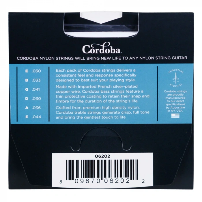 Cordoba 06202 Nylon Guitar Strings - Hard