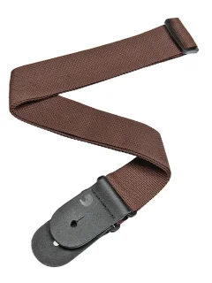 D'Addario PWS109 Polypro Guitar Strap (Brown)