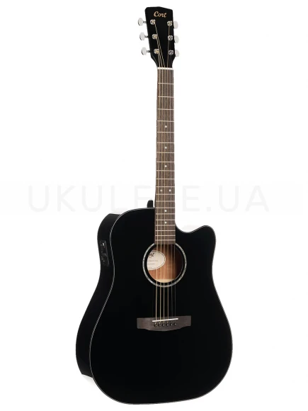 Электро-акустическая гитара Cort Earth 60CE (Black Gloss)