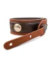 Ремінь для гітари Taylor Guitars Grand Pacific 3" Nickel Concho Leather Strap