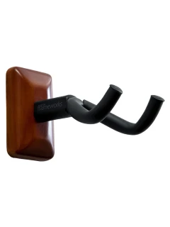 Gator Frameworks GFW-GTR-HNGRMHG Mahogany Wall Mount Guitar Hanger