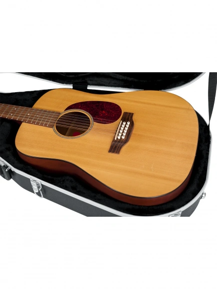 Кейс Gator GC-DREAD-12-4PK 12-String Dreadnought Guitar Case Кейс Gator GC-DREAD-12-4PK 12-String Dreadnought Guitar Case