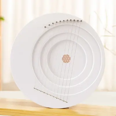 ЛІра Hluru Full moon lyre 11 strings White