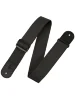 Ремінь для гітари Levy’s M8POLY-BLK Single Tone Solid Colored Poly Series (Black)