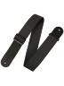 Ремінь для гітари Levy’s M8POLY-BLK Single Tone Solid Colored Poly Series (Black)