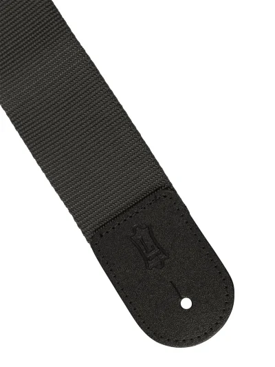 Ремінь для гітари Levy’s M8POLY-BLK Single Tone Solid Colored Poly Series (Black)