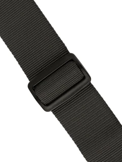 Levy’s M8POLY-BLK Single Tone Solid Colored Poly Series (Black)