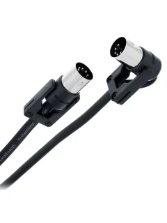 RockBoard RBO CAB MD FX 100 BK FlaX Plug MIDI Cable 100 cm
