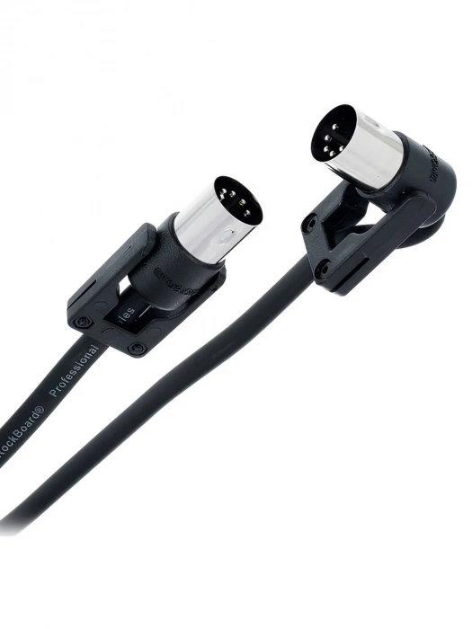 Кабель Кабель RockBoard RBO CAB MD FX 100 BK FlaX Plug MIDI Cable 100 cm