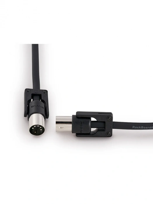 Кабель Кабель RockBoard RBO CAB MD FX 100 BK FlaX Plug MIDI Cable 100 cm