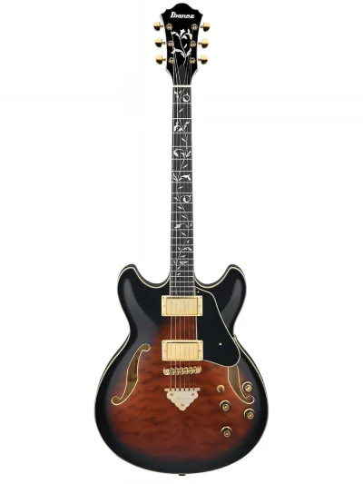 Напівакустична гітара Ibanez AS93QMSP DBS