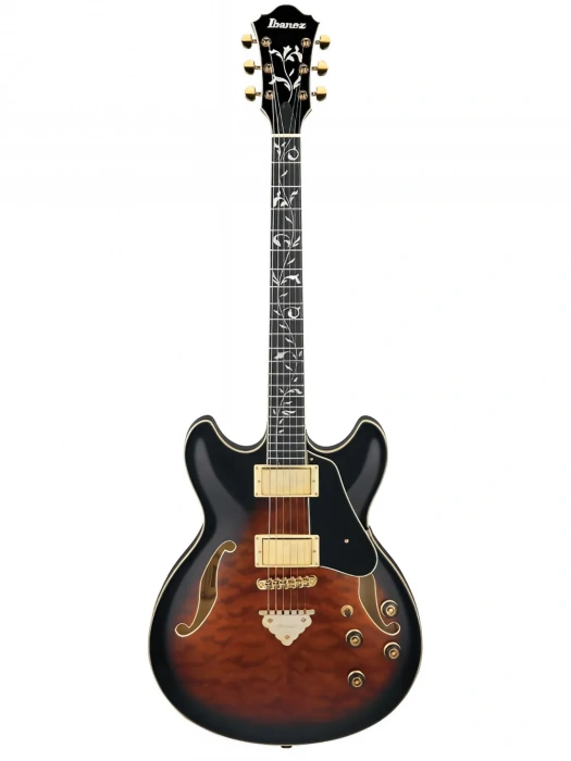 Напівакустична гітара Напівакустична гітара Ibanez AS93QMSP DBS