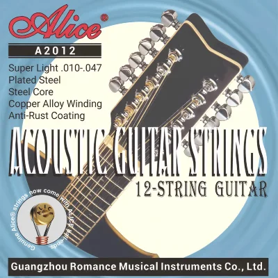 Струни Alice A2012 12-strings 10-50