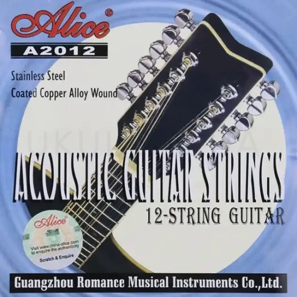 Струны Alice A2012 12-strings 10-50