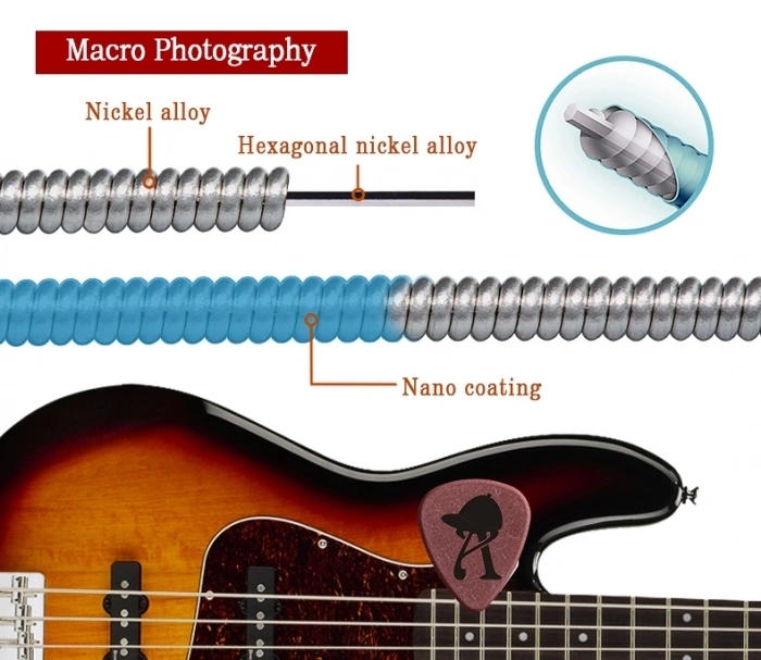 Струни Струни Orphee SB96X 6 strings Nickel Alloy 30-125