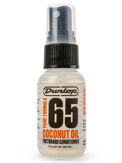  Dunlop 6631J Pure Formula 65 Coconut Oil Fretboard Conditioner 1oz