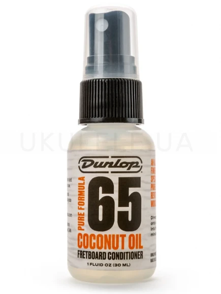  Dunlop 6631J Pure Formula 65 Coconut Oil Fretboard Conditioner 1oz
