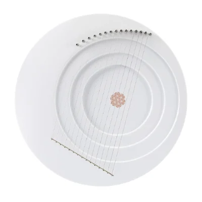 ЛІра Hluru Full moon lyre 15 strings White