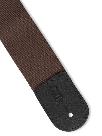 Ремінь для гітари Levy’s M8POLY-BRN Single Tone Solid Colored Poly Series (Brown)