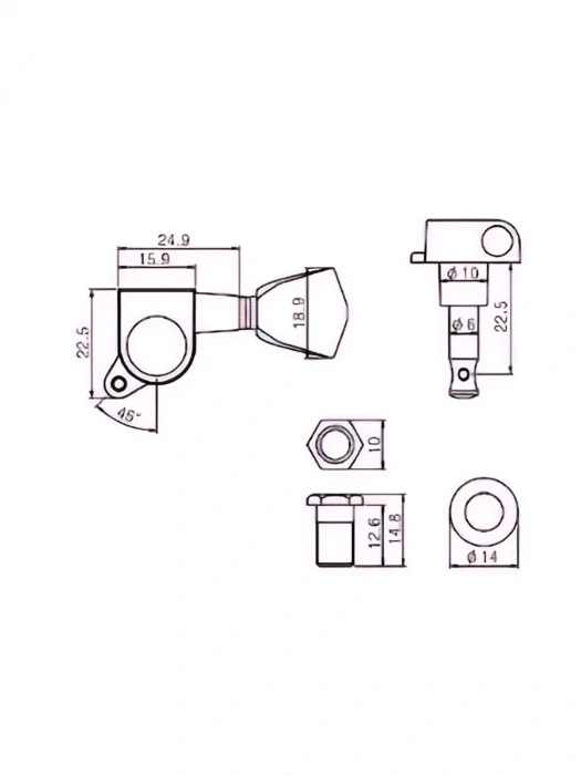Paxphil J-04 6-in line CR