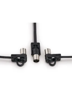 RockBoard RBO CAB MD FX 200 BK FlaX Plug MIDI Cable 200 cm