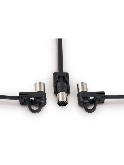 Кабель Кабель RockBoard RBO CAB MD FX 200 BK FlaX Plug MIDI Cable 200 cm