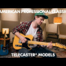 Електрогітара Електрогітара Fender American Professional Classic Telecaster Faded Dakota Red