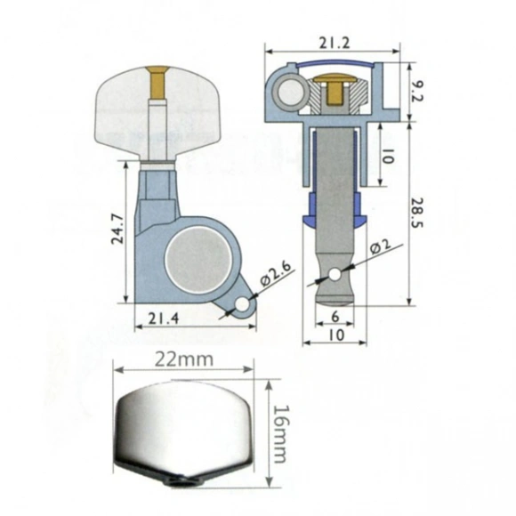 Колки Alice AL-016 Колки Alice AL-016
