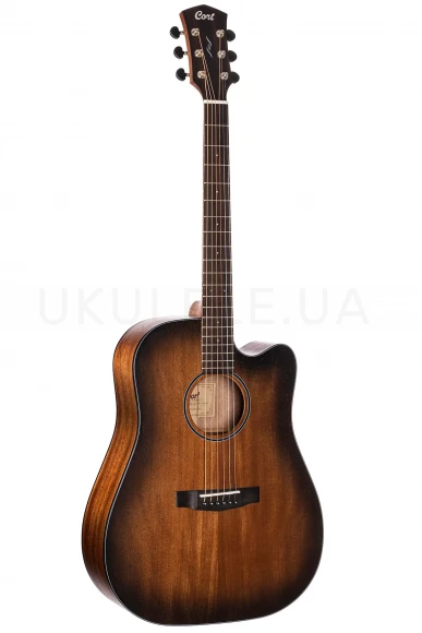 Электро-акустическая гитара Cort Core-DC Mahogany (Open Pore Black Burst) + чехол