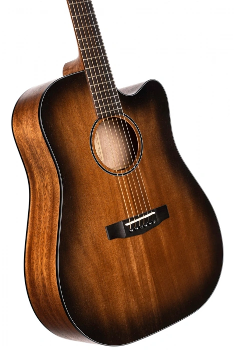 Електро-акустична гітара Електро-акустична гітара Cort Core-DC Mahogany (Open Pore Black Burst) + чохол