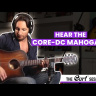 Електро-акустична гітара Електро-акустична гітара Cort Core-DC Mahogany (Open Pore Black Burst) + чохол