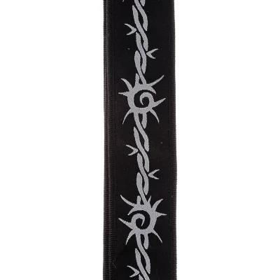 Ремінь для гітари D'Addario 50F04 Nylon Woven Guitar Strap (Barbed Wire)