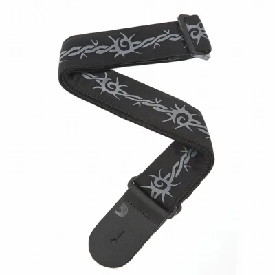Ремінь для гітари D'Addario 50F04 Nylon Woven Guitar Strap (Barbed Wire)