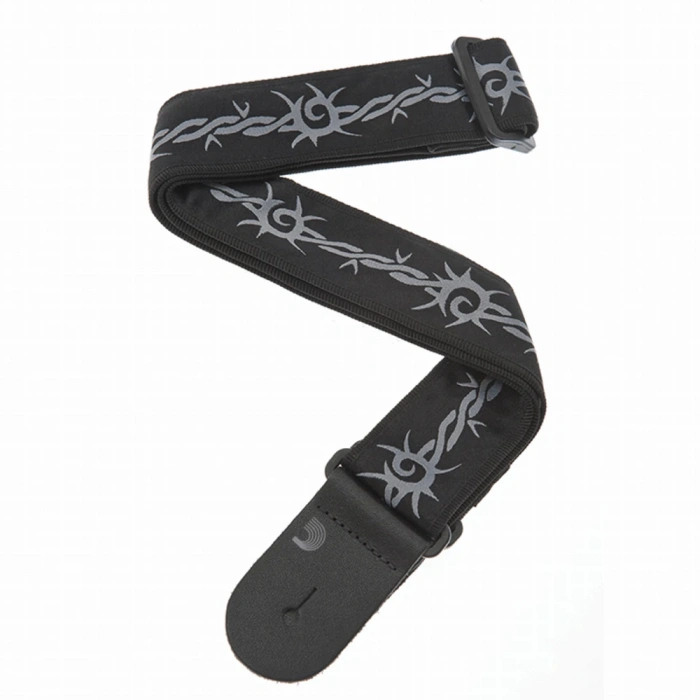 Ремінь для гітари Ремінь для гітари D'Addario 50F04 Nylon Woven Guitar Strap (Barbed Wire)