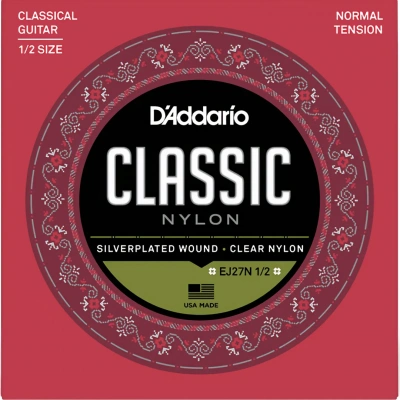 D&#039;Addario EJ27N 1/2 Student Classics Normal Tension 1/2