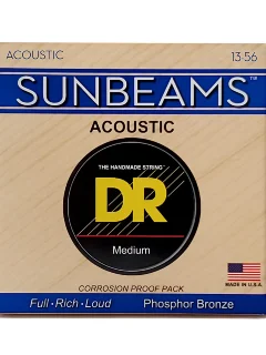 DR RCA-13 Sunbeam Acoustic Phosphor Bronze Medium 13-56