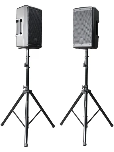 Стійка Gator Frameworks RI-SPKRSTDSET-200-AL - Aluminum Tripod Speaker Stand Set with Bag