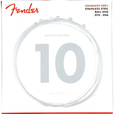 Струни Fender 350R Ball End Stainless Steel 10-46
