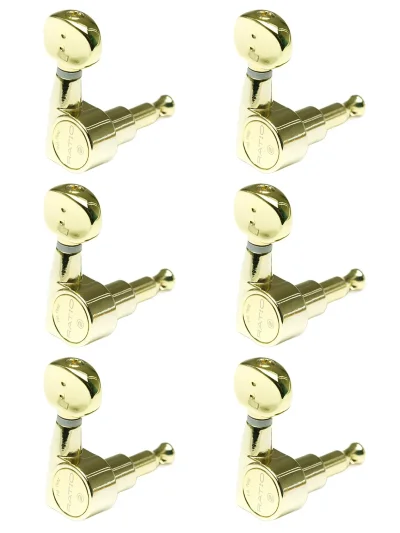 Кілки Graph Tech PRN-2731-G0 Ratio Electric 6 In-line Classic 2 Pin Gold