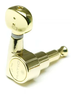 Graph Tech PRN-2731-G0 Ratio Electric 6 In-line Classic 2 Pin Gold
