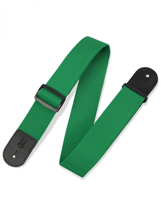 Ремінь для гітари Ремінь для гітари Levy’s M8POLY-GRN Single Tone Solid Colored Poly Series (Green)